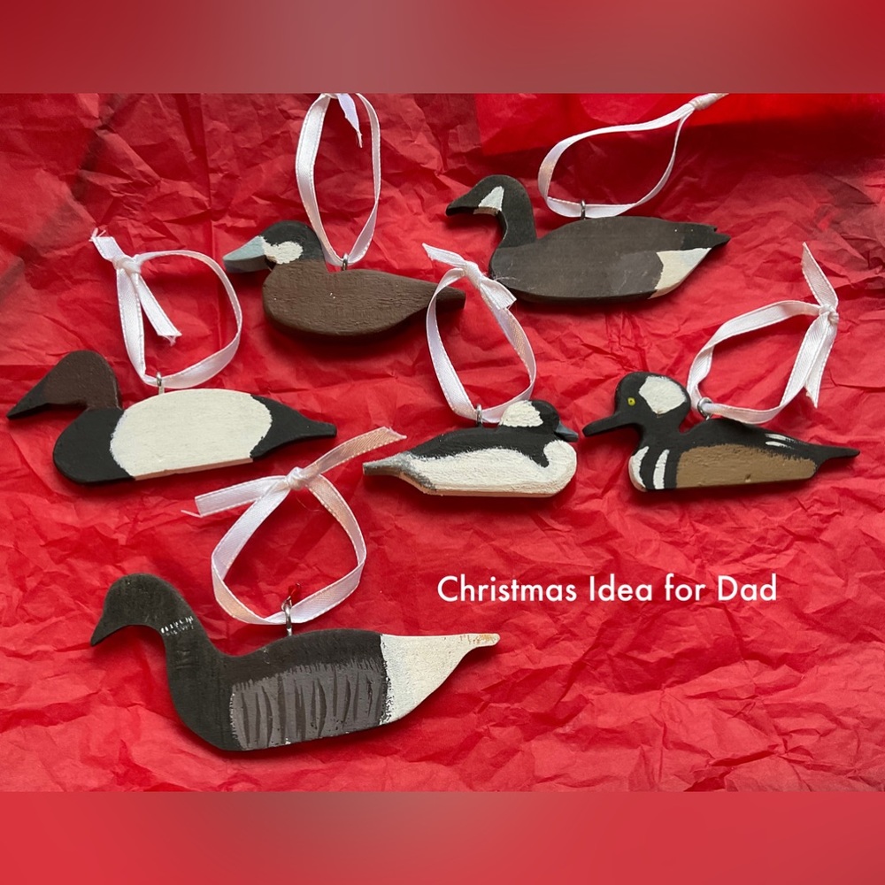 Duck Christmas Ornaments. Christmas Gift For Dad…Something Fun.